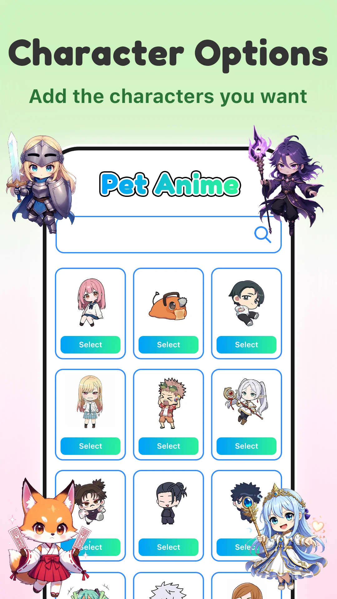 Shimeji anime: Pet On Screen screenshot